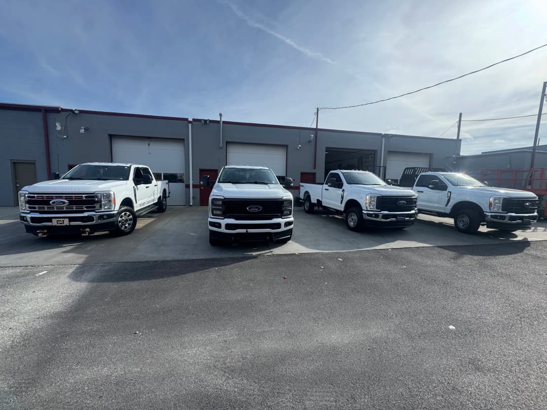 Trucks getting ready to get after it!